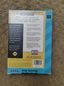 SEGA CD - BACKUP RAM CART  - *NEW* Original Box factory sealed (1992)