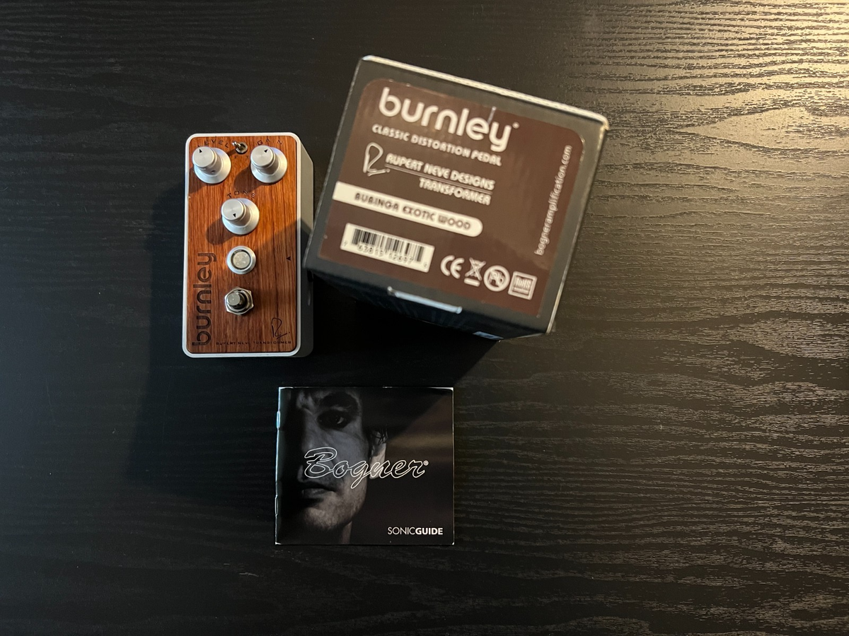 まさしお様Bogner Burnley Bubinga Edition Bogner Burnley Bubinga BUBINGA WOOD Distortion - Pedal Wood