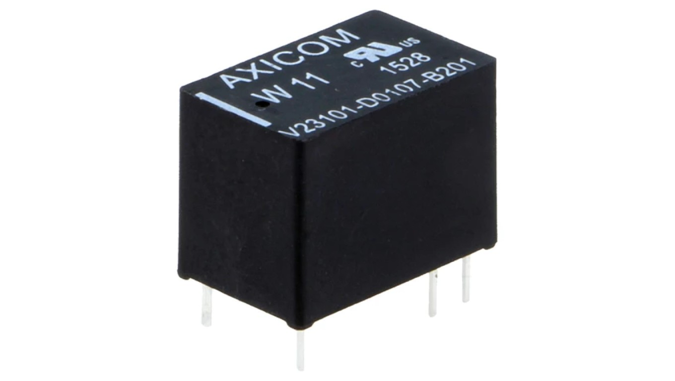 SPDT electromagnetic relay 24VDC max 125VAC 3-1393779-5