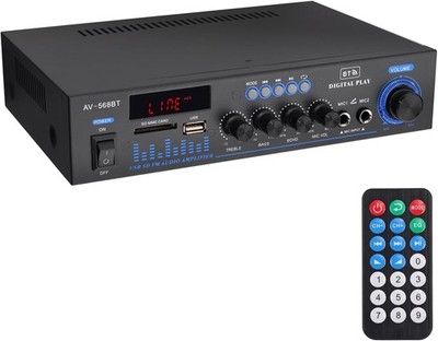 Audio Leistungs Stereoverstärker, Bluetooth Heim Audioverstärker
