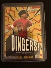 Kristian Campbell 2025 Panini Prizm Dingers! #9 (RC) - Boston Red Sox