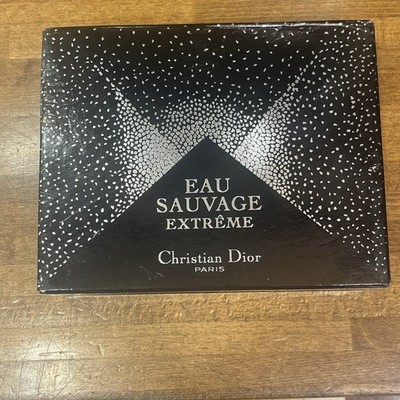 CHRISTIAN DIOR BOX EAU SAUVAGE EXTREME RARE VINTAGE DISCONTINUED COLLECTION 