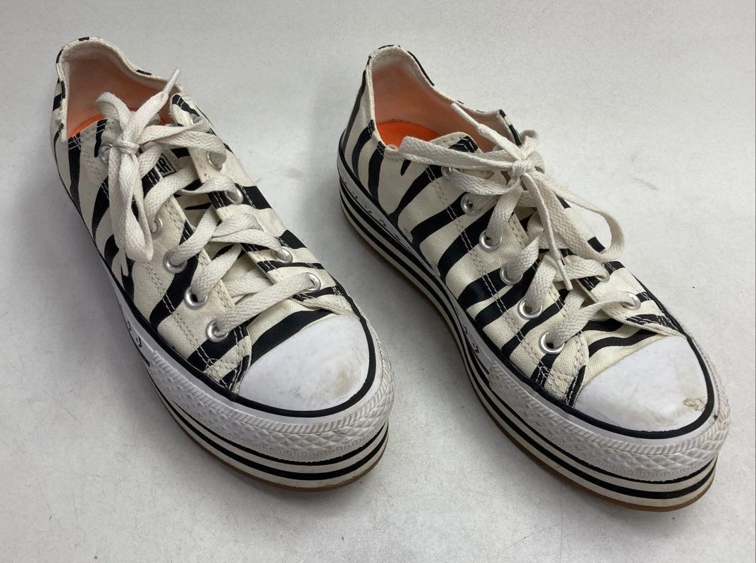 Converse Chuck Taylor All Star Zebra Athletic Shoes for Women for