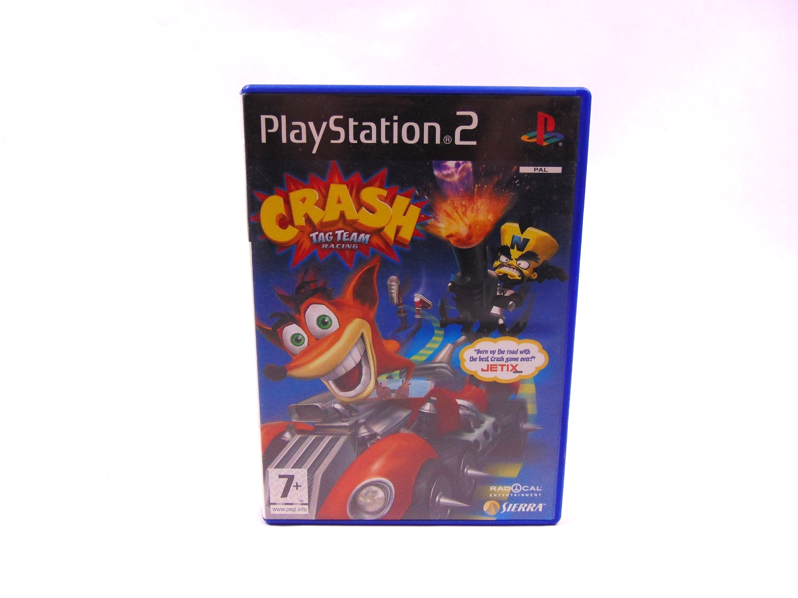 Crash Tag Team Racing Playstation PS2 Video Game Manual PAL | Black Label