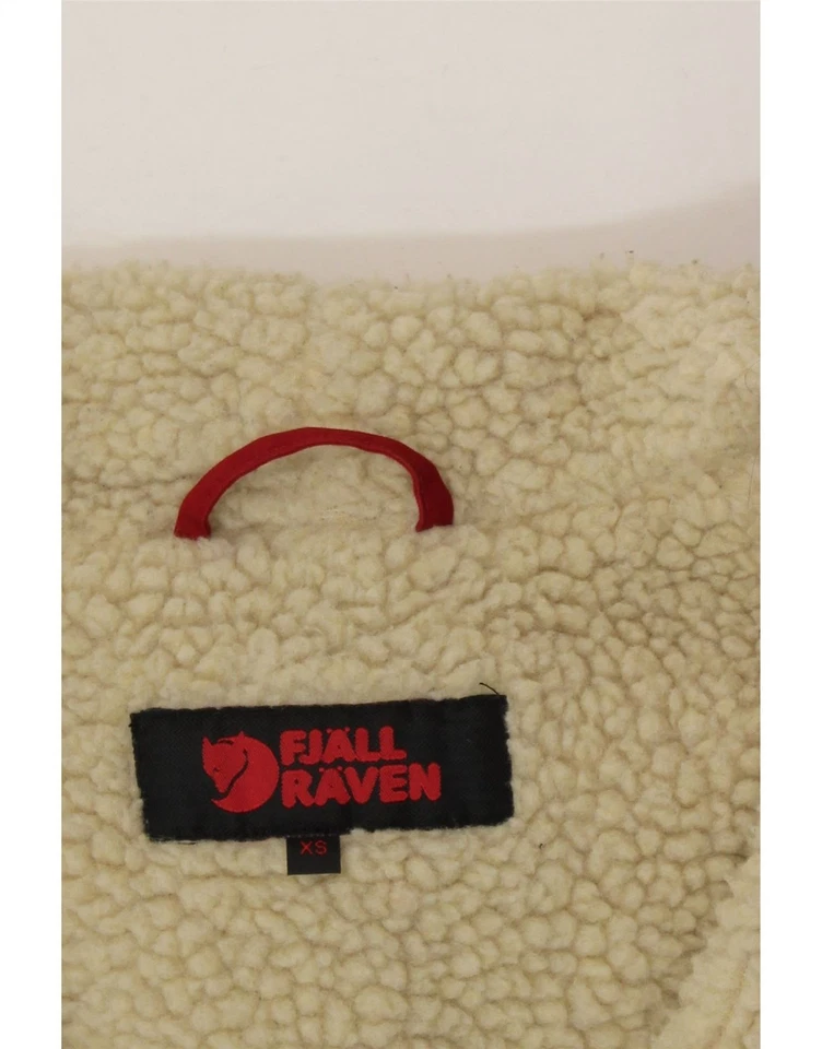 Chaqueta cortavientos con capucha FJALL RAVEN para hombre UK 34 XS rojo poliéster AH01 Foto 3 de 3