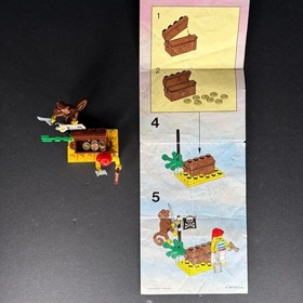 Lego Vintage 1989 Legoland Pirates 6235 Buried Treasure 100% Complete w/ Manual