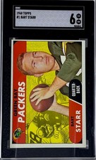 Bart Starr Football Cards, Rookie Card and Autograph Memorabilia Guide 5