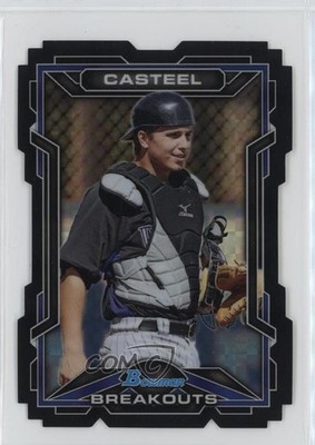2013 Bowman Draft Scout Breakouts X-Fractor Die-Cut 80/99 Ryan Casteel sh7