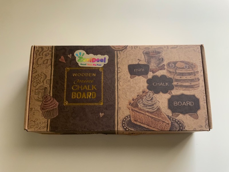 20 pack of mini chalk board for parties