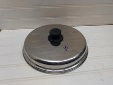 Lifetime Lid 10" Stainless Steel Cover for Stock Pot Skillet Dutch Oven