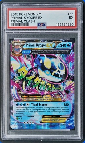 Primal Kyogre-EX graded PSA 5 for sale on eBay