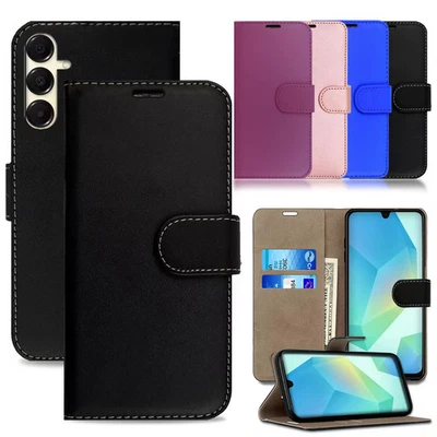 THETWINSTAR For Samsung Galaxy A17 5G / 4G Case Leather Flip Wallet Card Holder Phone Cover