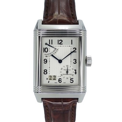 Jaeger-LeCoultre Reverso Grand Date Q3008420 28mm SS Silver Dial #KN160