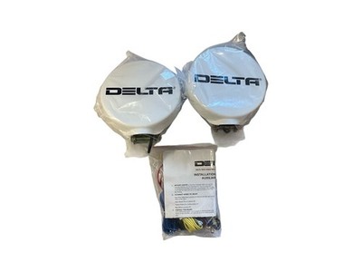 Delta Tech 100 Series ''Thinline'' Xenon Black Driving Light Kit