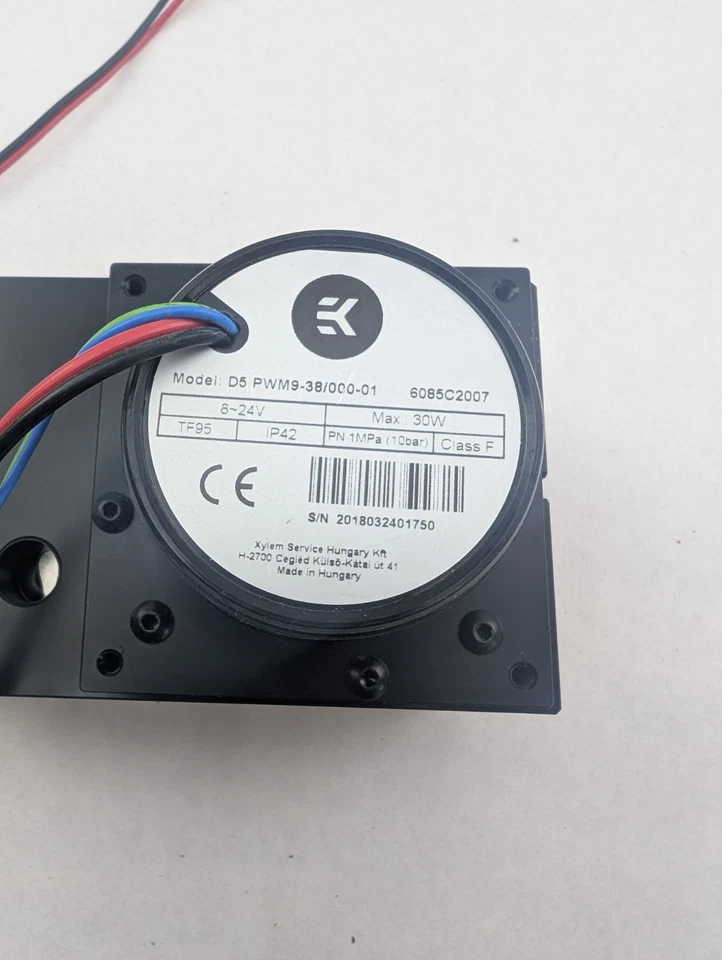 EK-BAY RES D5 & EKWB Water Cooling pump Combo D5 Pwm9-38 - Image 3 of 4