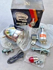 FOR VINTAGE BICYCLE , DELUXE ANLUN 6V - 8W DYNAMO LIGHTING SET NEW OLD STOCK