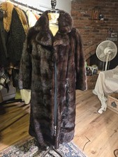 Vintage Broadway Mahogany Mink Coat. S