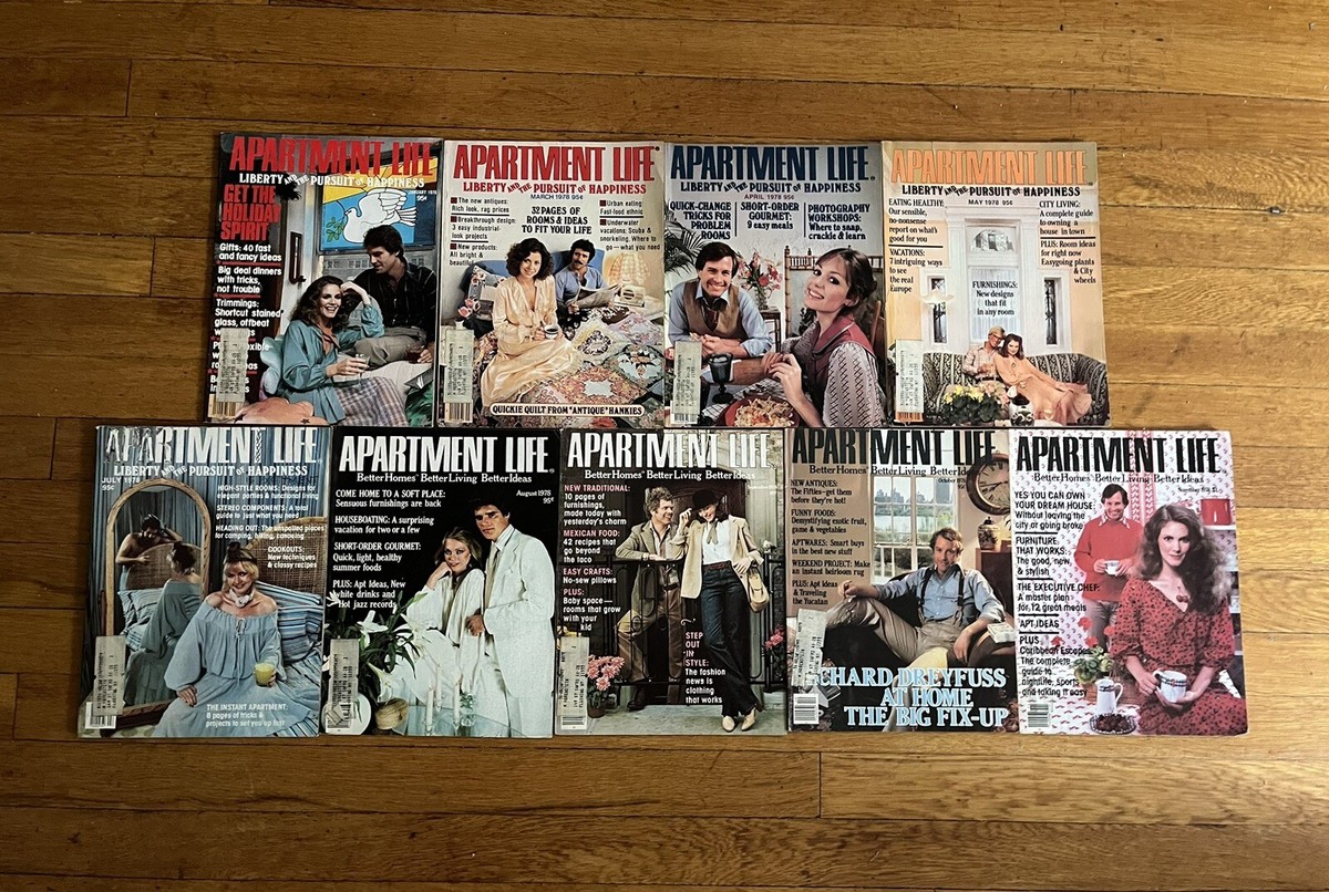 Apartment Life Magazine 1978 Lot | eBay