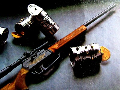Daisy 922 Air Gun Arkansas Can Opener Vintage 1982 Original Print