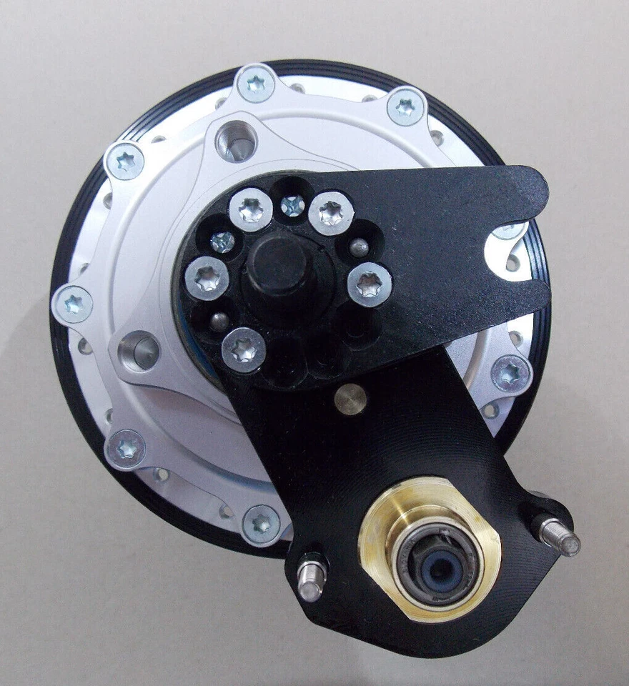 Rohloff Speedhub Ts DB OEM2 68065Z 14 Marcia Rocchetto 36-Loch disc Argento - Immagine 2 di 4