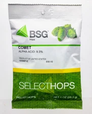 Comet Pellet Hops - 1 oz. for Home Brew Beer Making
