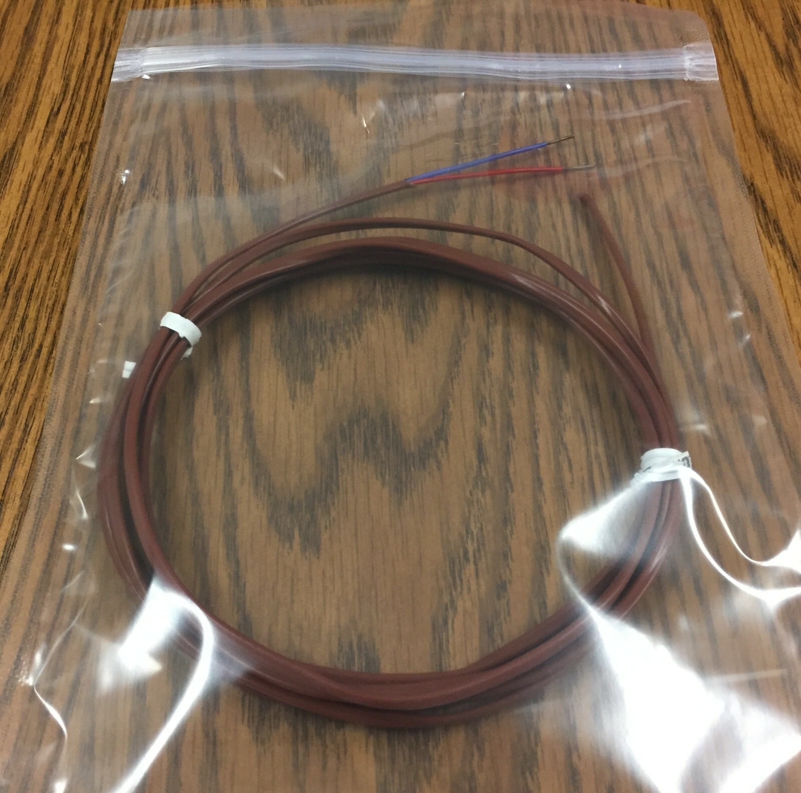 Watlow Thermocouple Grade Wire T242507, Ttype, AWG 24, 2 Conductors