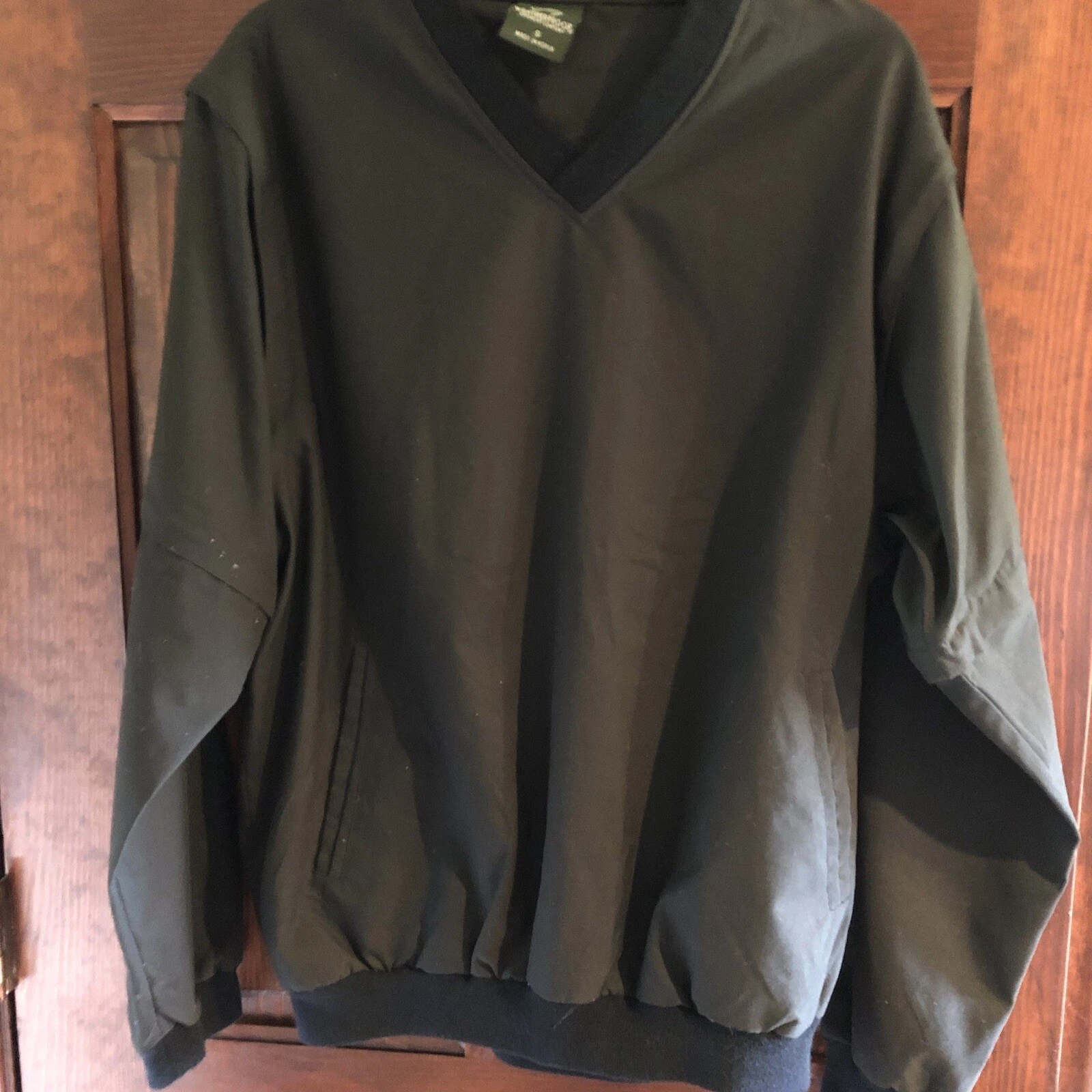 Weatherproof Mens Jacket Size Small Black Detachable Sleeves