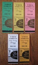 1950s COMPLETE SET OF 5: MARY'S BEAUTY SALON (BELLWOOD, PENNSYLVANIA) -K20