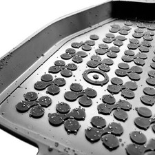 Gummi Rezaw-Plast Fußmatten für BMW X4 (F26) 2014-2018 Gummi-Autoteppich-Set str