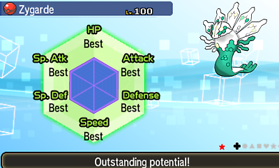 Pokemon Ultra Sun and Moon XYZ Zygarde Event Pokemon