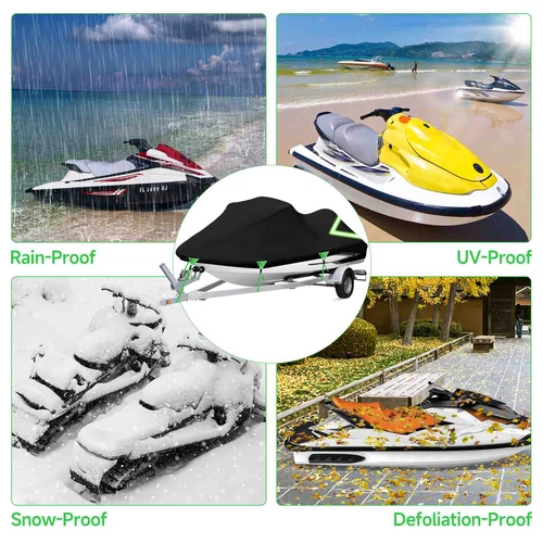 NEVERLAND Jet Ski Cover Dust UV Rain Protect for Yamaha WaveRunner FZR 2009-2016 - Picture 3 of 13