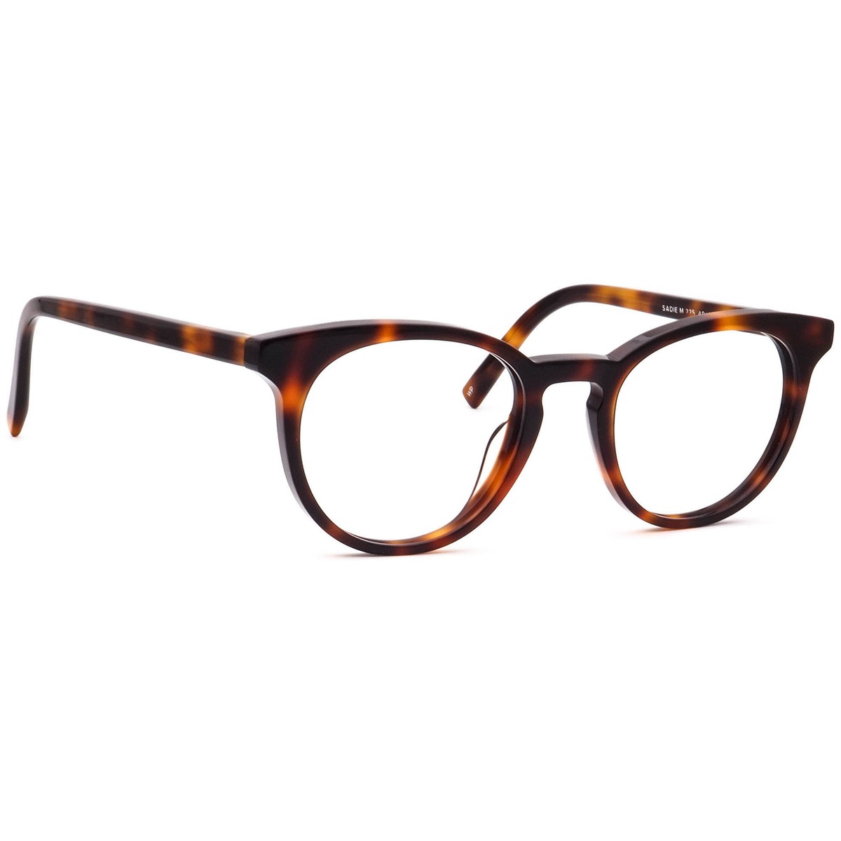 Warby Parker Eyeglasses Sadie M 225 Oak Barrel Panto Frame  display picture 2