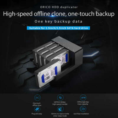 Orico 6558Us3-C 5 Bay Super Speed Usb 3.0 D Docking Station Tool