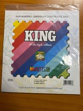 King SAN MARINO MARINE SHEETS - Year 2010 - Joint Issues