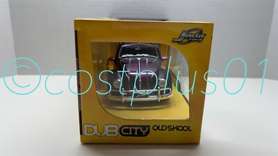 Jada Toys  DUB CITY OLD SKOOL VW 3台 JADA DUB CITY OLDSKOOL 1959 VW BEETLE 1:24 PURPLE 2T WITH