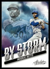 2022 Panini Absolute Mookie Betts #BYS-4 By Storm Retail Los Angeles Dodgers
