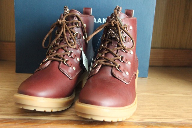 cole haan lace up boots