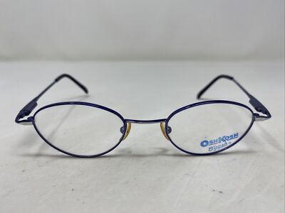 OshKosh B gosh France OK 310 003 44-20-125 Blue Full Rim Eyeglasses Frame I491