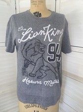 Disney The Lion King T-Shirt "the Lion King &lsquo;94 Hakuna Matata Gray 100% Cotton