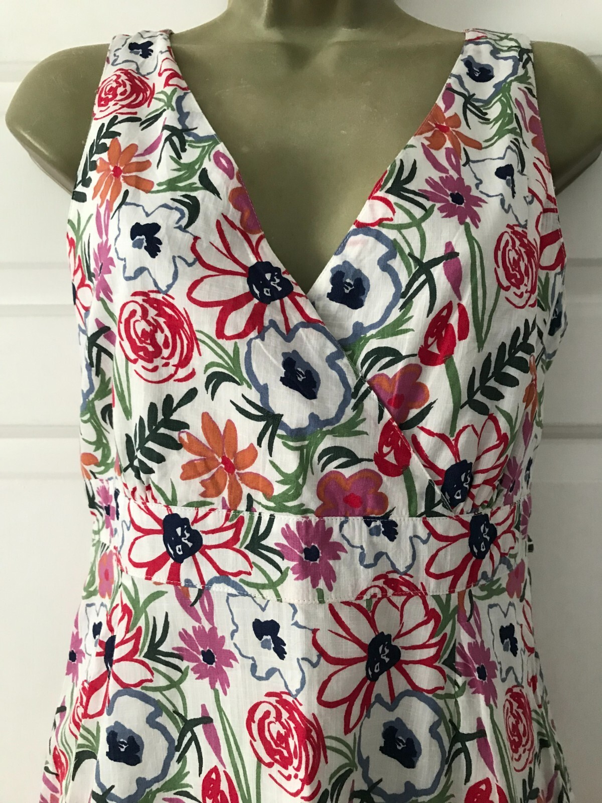 SEASALT PRETTY 'KILLIGREW' SUMMER DRESS FULLY LINED SIZE 10 eBay