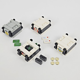 LEGO 4559 - Cargo Railway Passenger Train 9V Railway Train Train - 100% - Original Packaging - Excellent