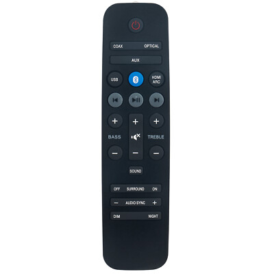 New Replace Remote for Philips Sound Bar 996580002887 HTL2161B/F7 HTL2161B