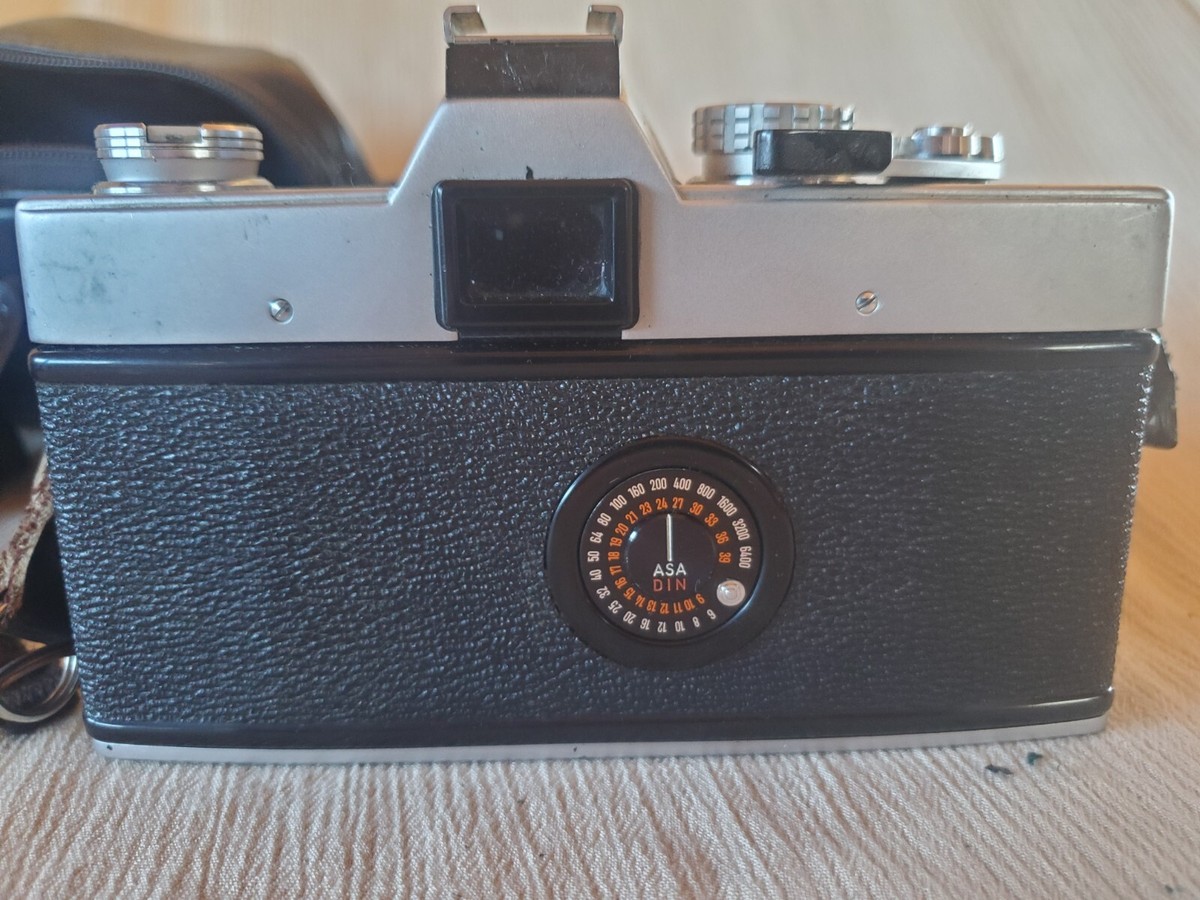 Minolta SRT 101 SLR CLC Camera + MD Rokkor 50mm f/1.4 Lens Japan