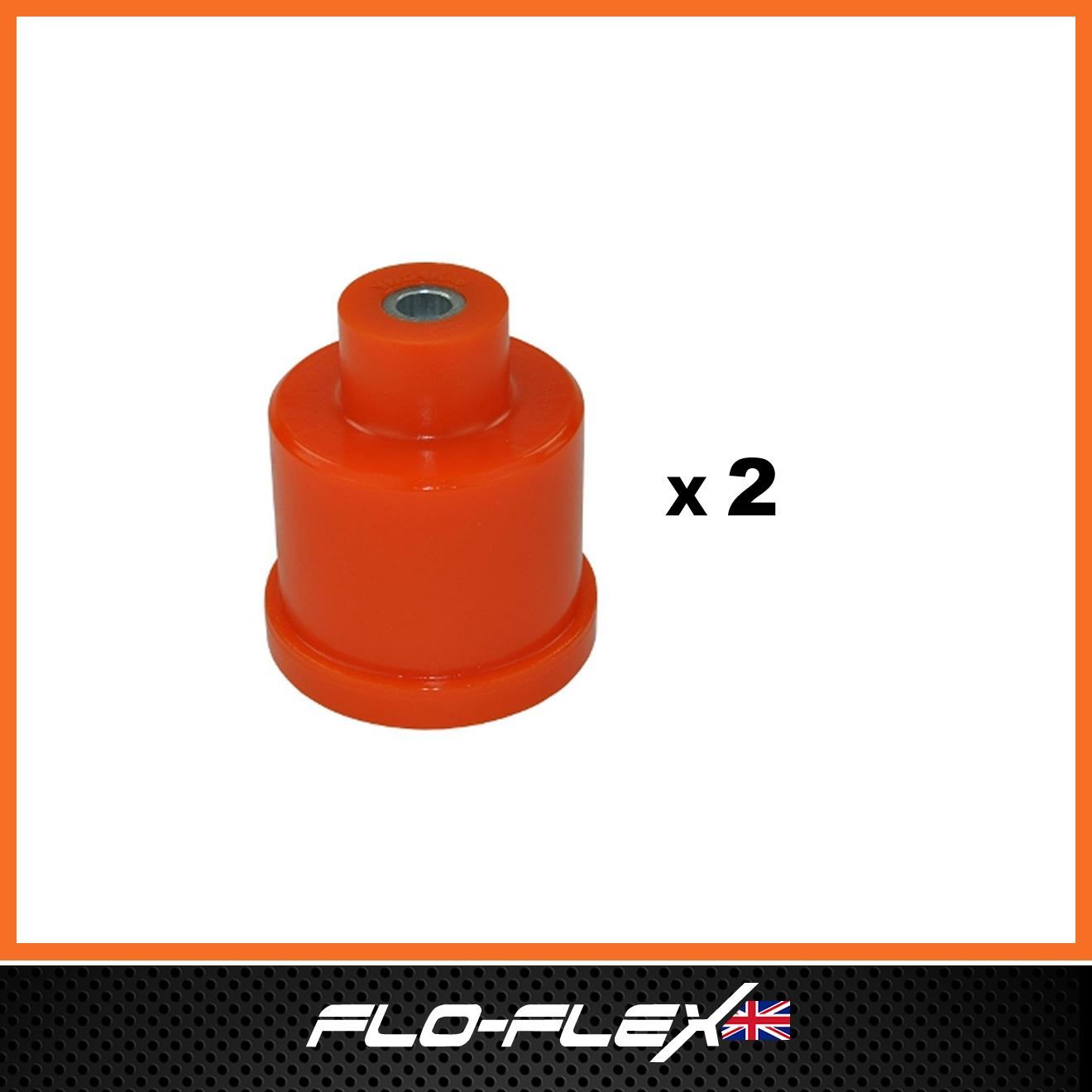 Flo-Flex Polyurethane Exhaust Mount Bushes For Citroën Saxo – Orange, Rear