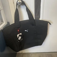 Clubhouse Duffel Bag Black 16" X 11" Inch New With Tag Laptop Sleeve