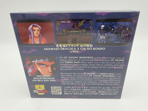 PCE Memories Boxset Dracula X 25E Anniversaire PC ENGINE PCE WORKS NEUF/NEW - Photo 2 sur 6