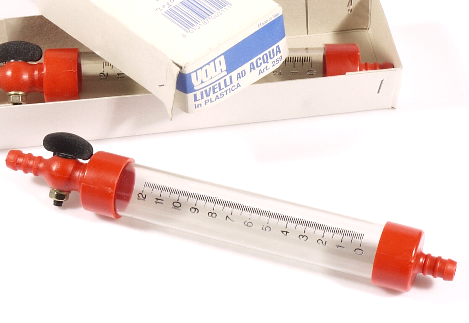 PRL) LIVELLI LIVELLA AD ACQUA VOLA ART. 259 WATER-FILLED LEVEL GAUGES EDILE MURO