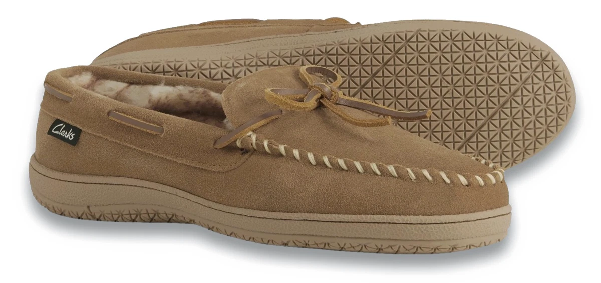 Clarks mens clearance slippers size 10