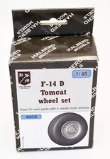 F-14 Tomcat D Halberd Models wheels set 1/48 kit