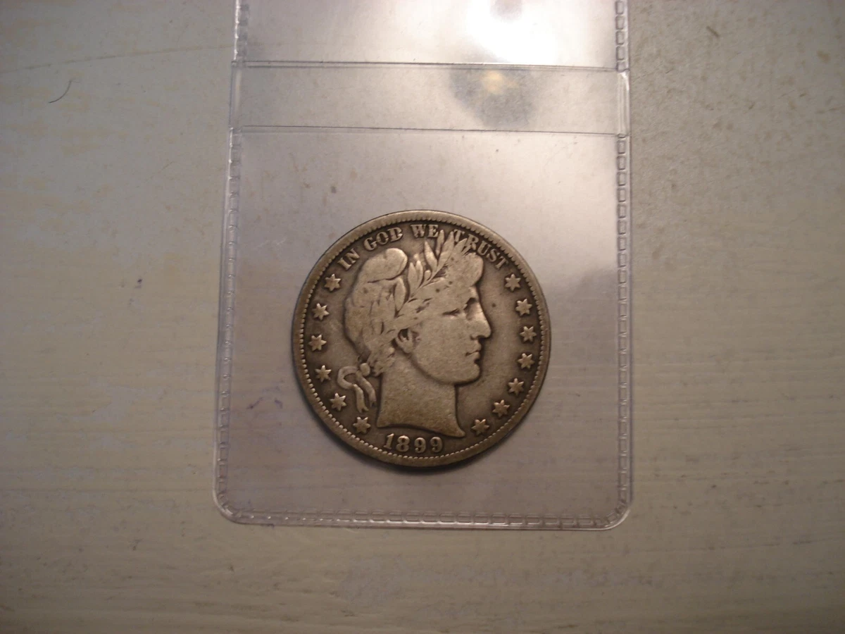1899 Barber Half Dollars for sale | eBay